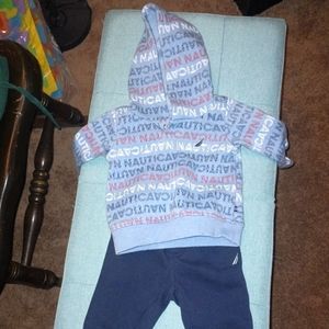 Nautica Baby Boy Sweatshirt and Matching Pants